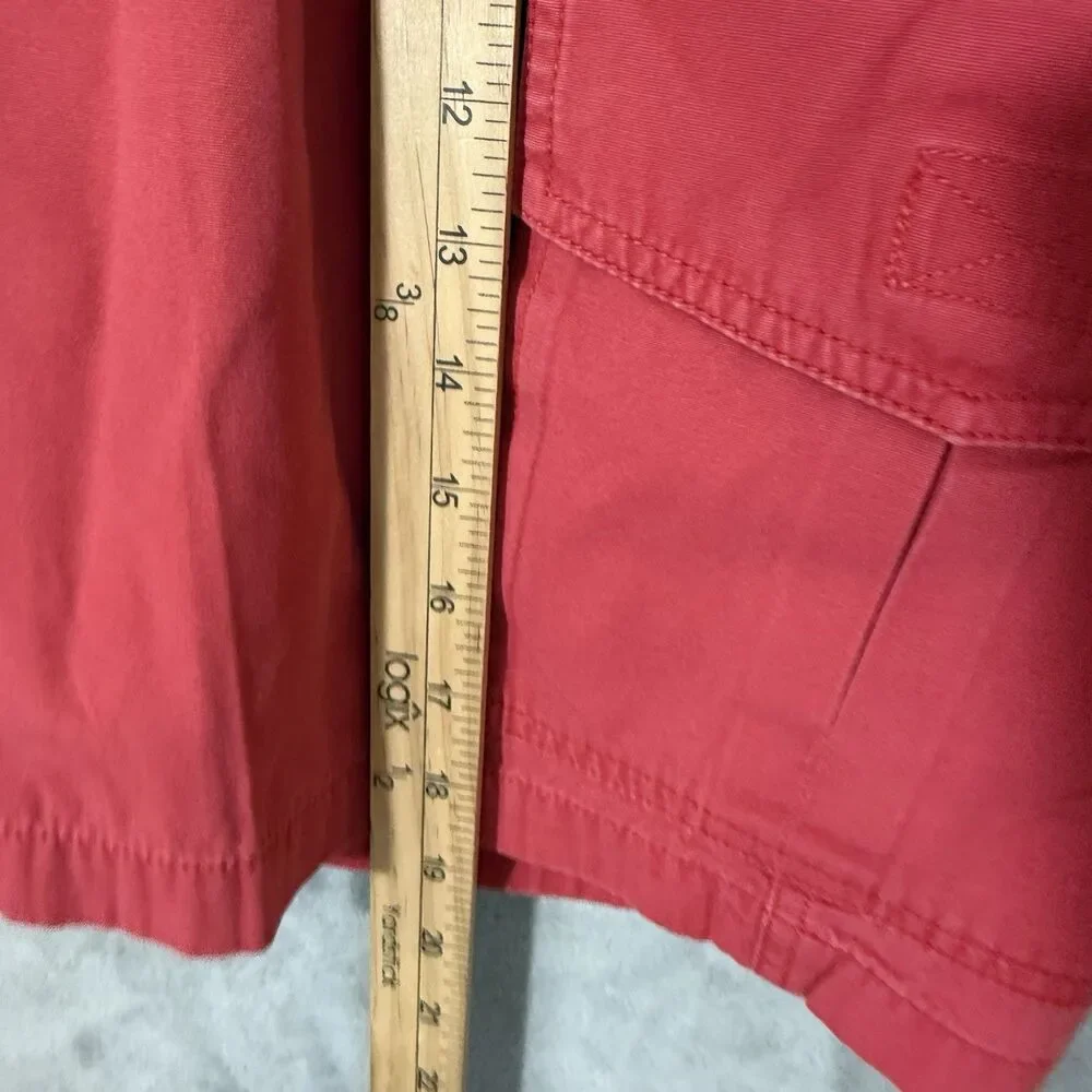 Tommy Bahama Men's Nantucket Red Cargo Shorts Medium Drawstring Elastic Waist